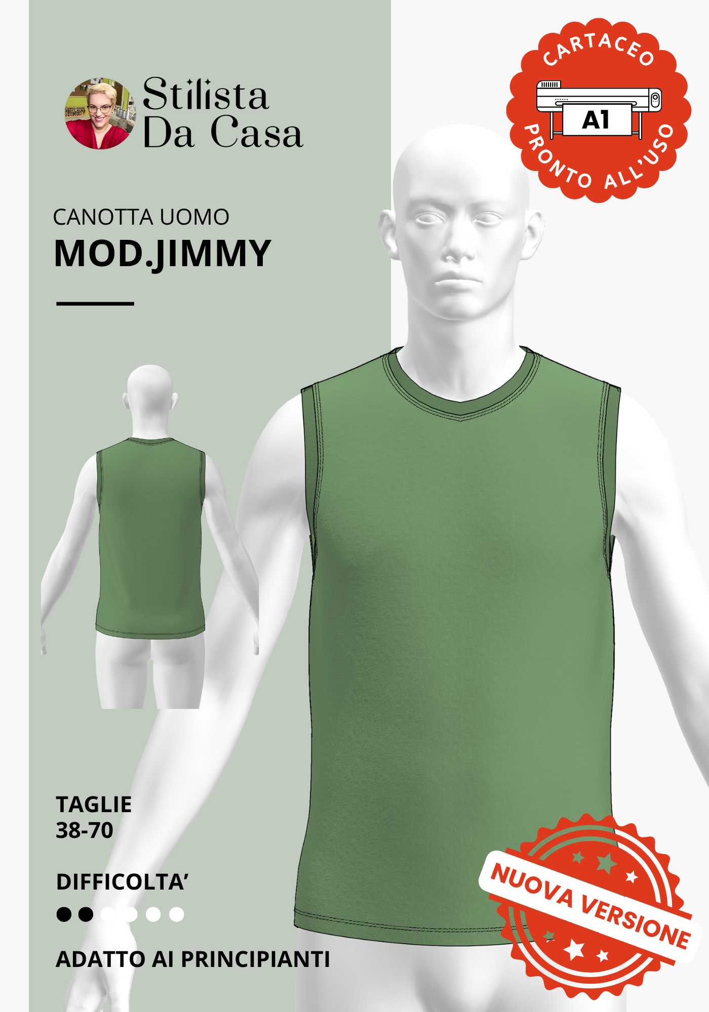 Canotta uomo mod.JIMMY