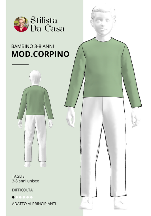 Corpino bambino 3-8 anni