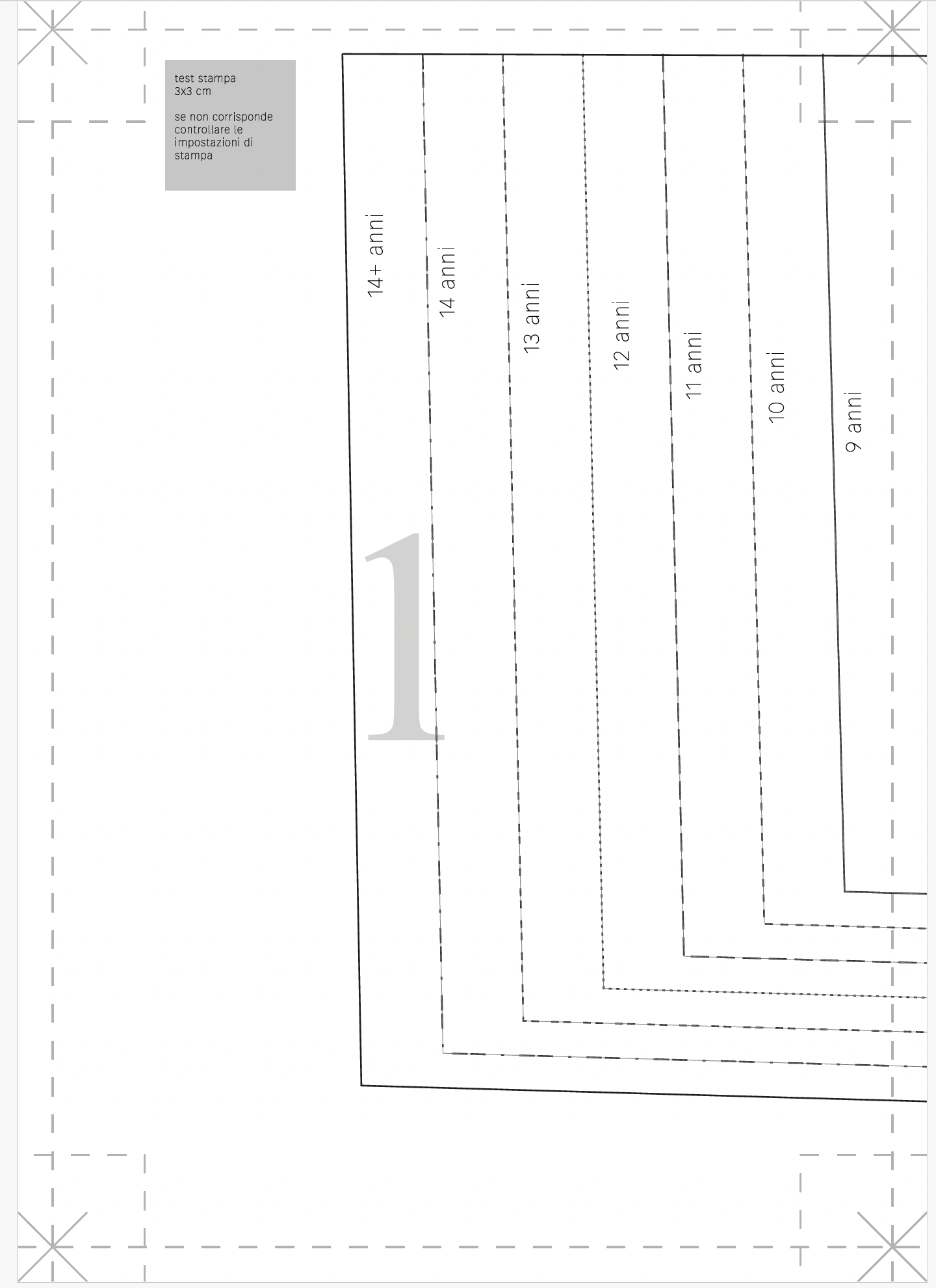 Pantalone bambino 9-14 anni