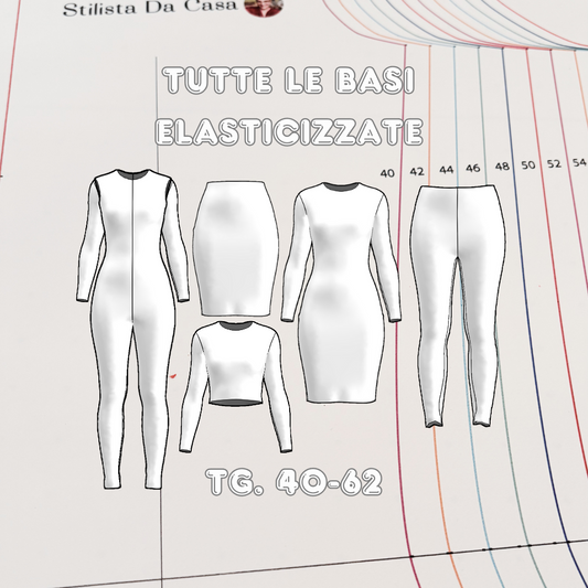 BASI DONNA ELASTICIZZATE - TG 40-62