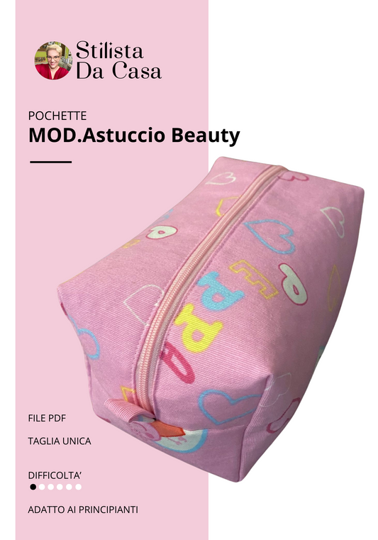 Cartamodello Astuccio Beauty