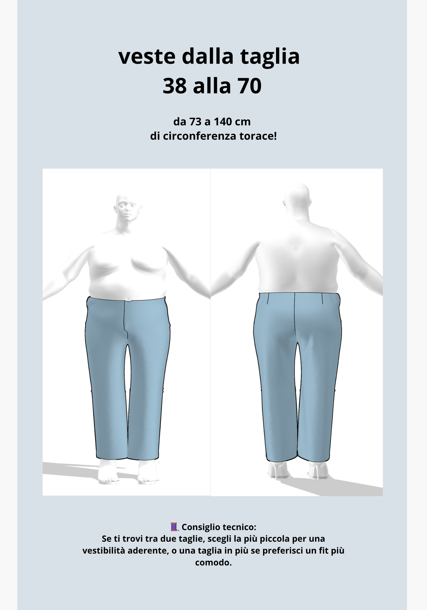 Pantaloni mod.AMY