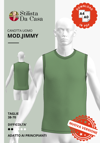 Canotta uomo mod.JIMMY