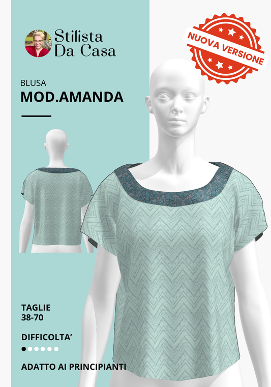 blusa mod.AMANDA