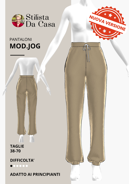 Pantaloni mod.JOG