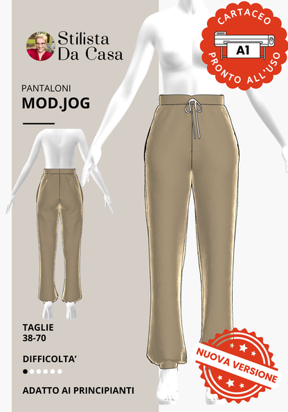 Pantaloni mod.JOG