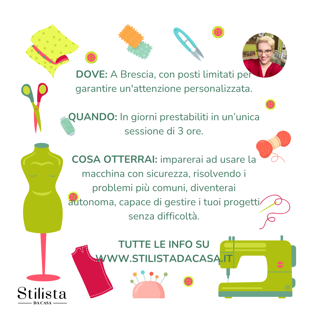 MasterClass Rapida: Impara il Ricamo a Macchina in Sole 3 Ore