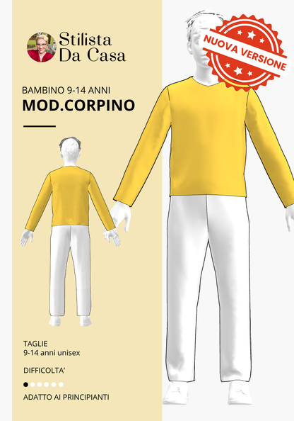 Corpino bambino 9-14 anni