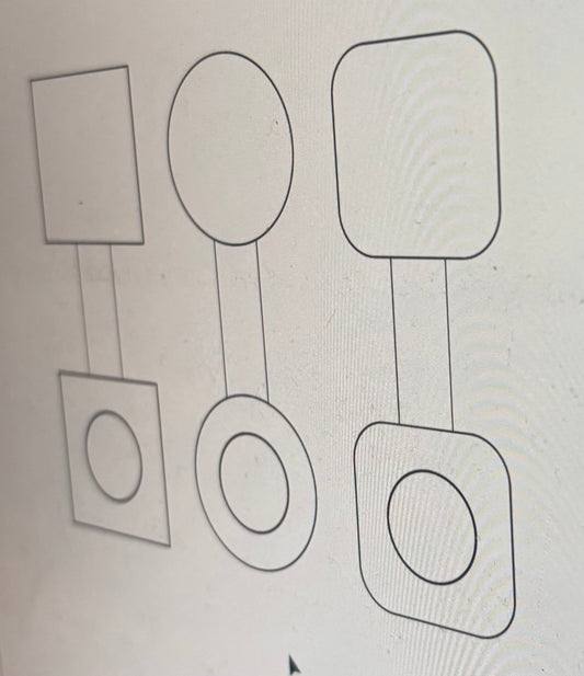 Cartamodello Portachiavi con Tag NFC
