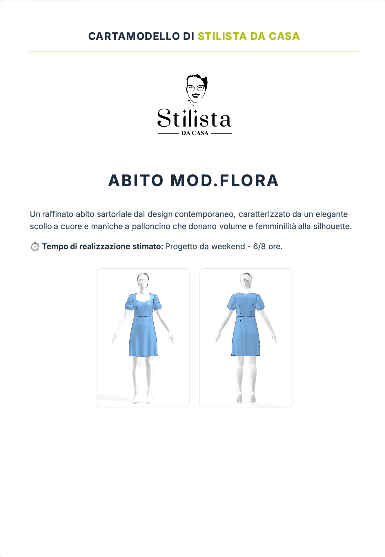 Abito MOD.FLORA
