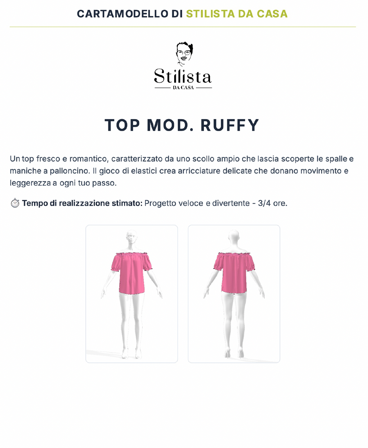 Top mod. RUFFY