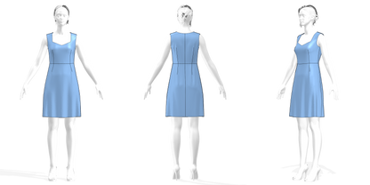 Abito MOD.FLORA