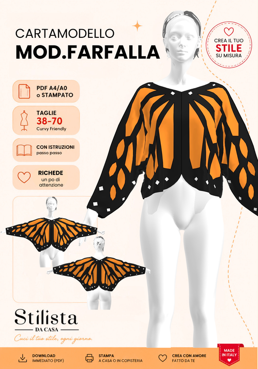 Cardigan MOD.FARFALLA
