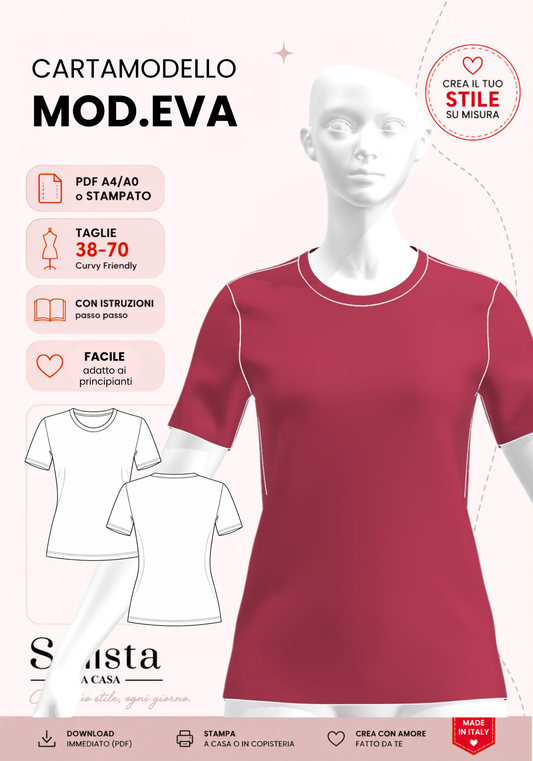 t-shirt mod.EVA