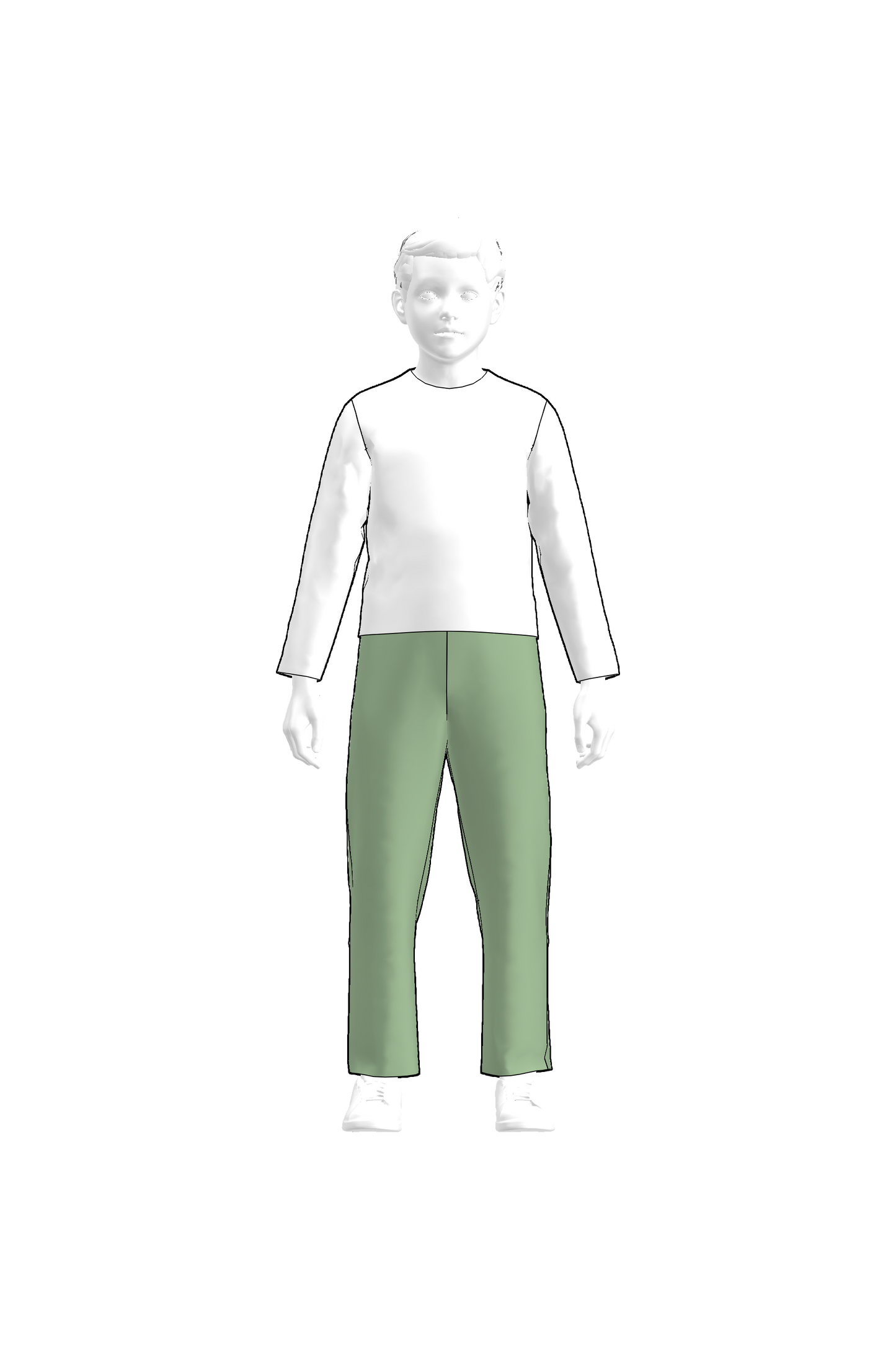 Pantalone bambino 3-8 anni