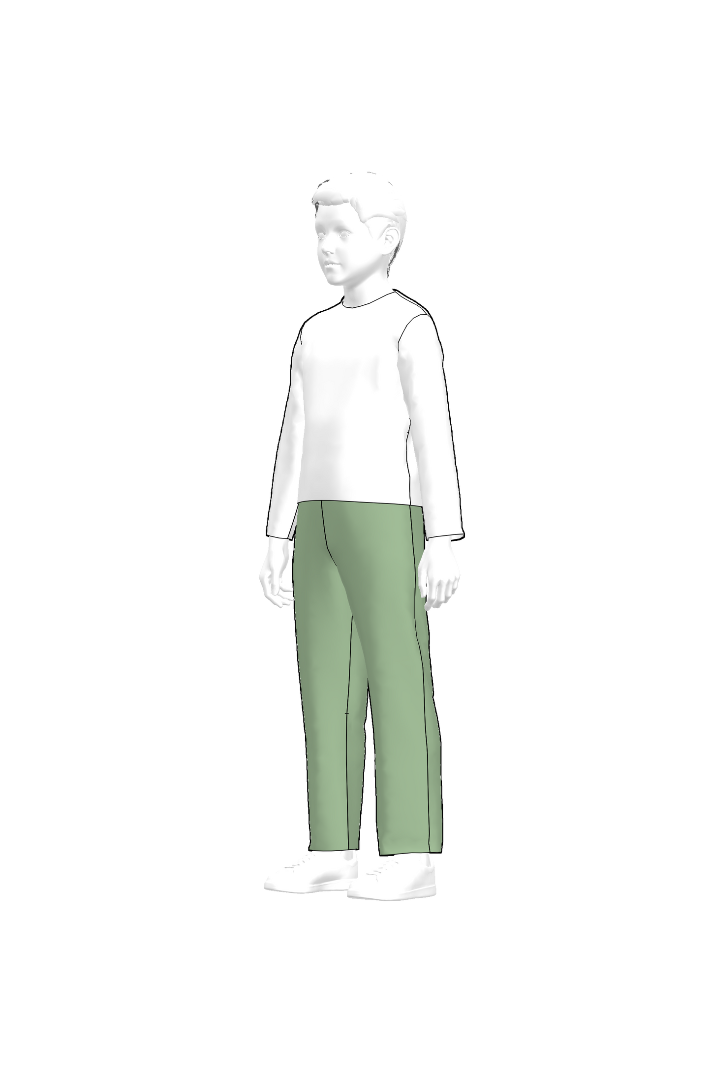 Pantalone bambino 3-8 anni