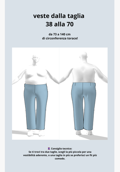 Pantaloni mod.AMY